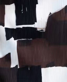 Multicolour Printed Pleat Shirt