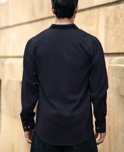 Navy Lightweight Structured Shirt